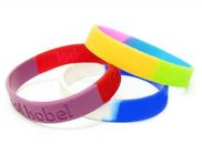 cheap custom silicone wristbands /armband /bracelet with print logo