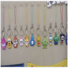 customized lovely and fashionable ornamental phone pendants for promotion in Dongguan