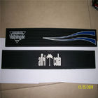 custom silicone /soft pcv bar mats /coasters with logo debossed/printed/embossed