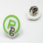 special silicone/rubber/ plastic brooches with customized logo shape