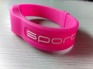 custom magnet silicone/rubber bracelet/ arm band /strap with sports logo