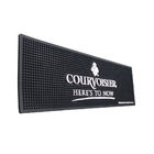 High quality natural rubber materials rubber bar mat soft pvc Drink bar mat Black18" x 12" Rubber Bar Service Spill Mat