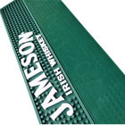 Green Color 60X10X1CM Anti-Slip point surface Soft Rubber PVC Drink Bar Mat