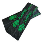 Green anti slip bar accessories beer soft pvc rubber custom spill rubber bar mat