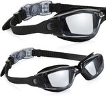 2020 triathlon UV Waterproof Swim Goggles Plating Large Frame Swimming Goggles