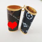 custom lighter material zinc alloy with leather Metal Lighter Sleeve