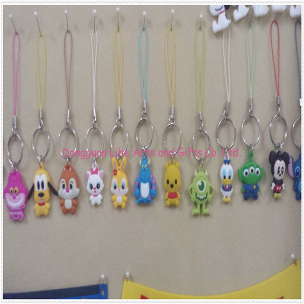 Lovely and fashionable phone hanging ornaments keyring for promotion/decoration