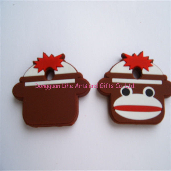 adorable 2D/3D America design rubber/silicone//soft PVC key covers as gifs in Dongguan