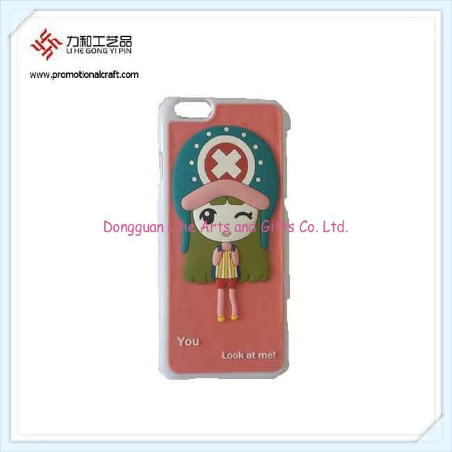 Orange Color Fancy Girl With Cap Pattern Mobile Phone Case Iphone 6 China Manufacturer