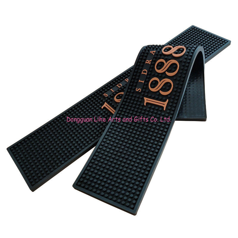 2019 Brand new customized soft pvc rubber eco-friendly bar mat,Rubber bar beer mat Customized Colors